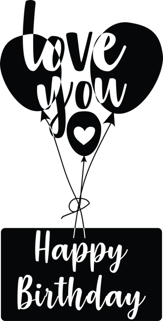 Love you - Szülinapi póló